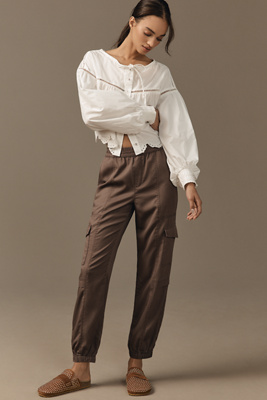 Sanctuary All The Way Cargo Pants In Brown