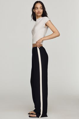 Sanctuary Linen Blend Track Pants