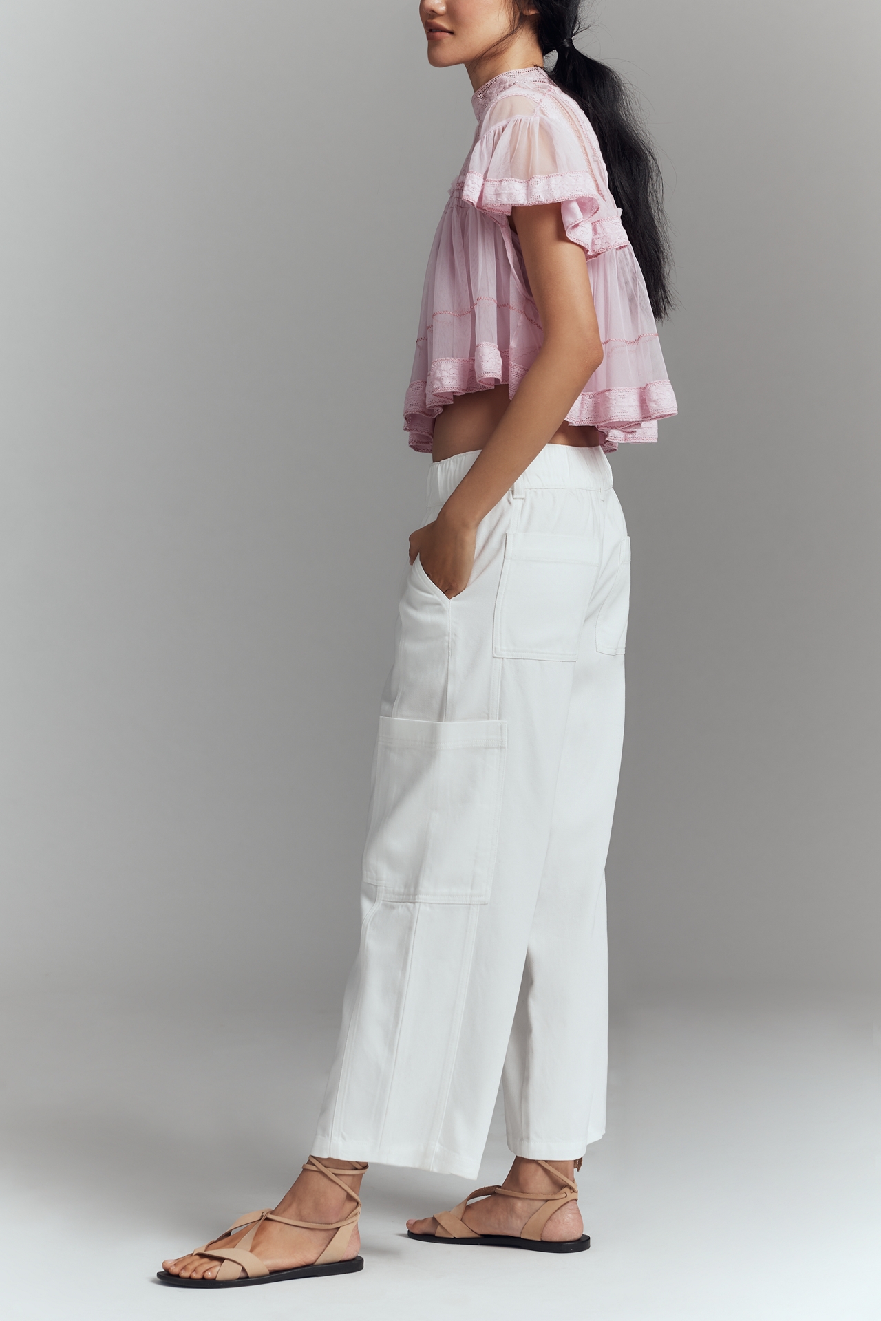 Sanctuary Area Drawstring Cargo Pants