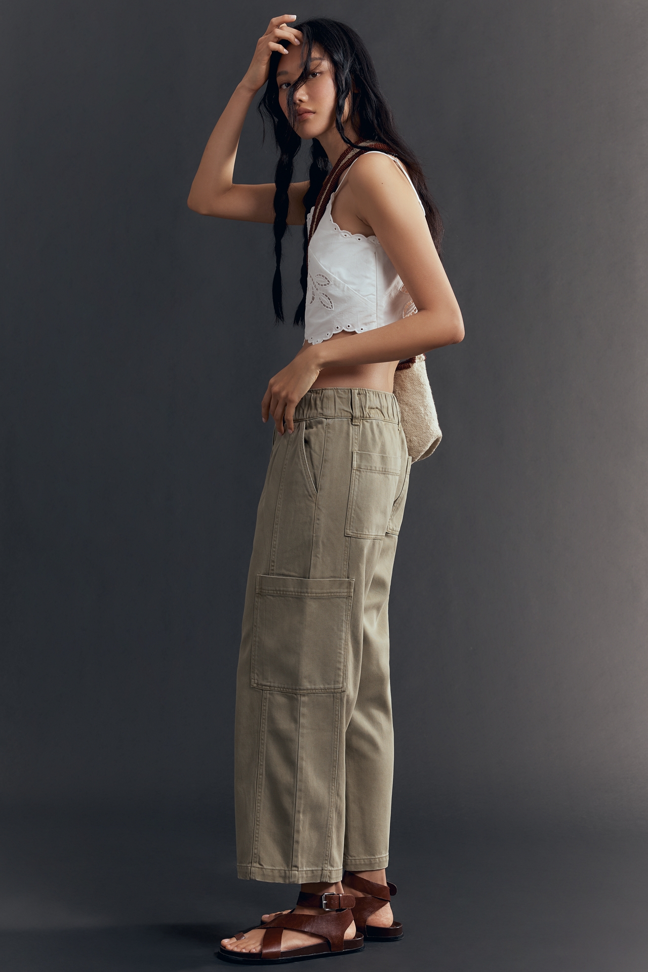 Sanctuary Area Drawstring Cargo Pants