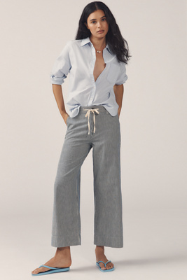 Lily Cropped Drawstring Pants