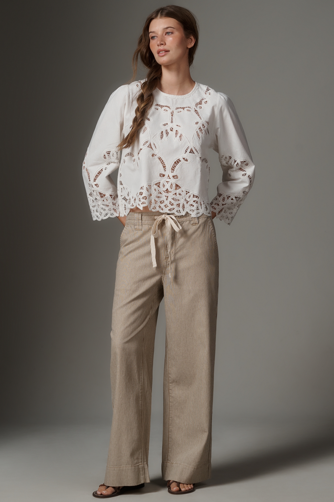 Sanctuary Lily Crop Drawstring Pants