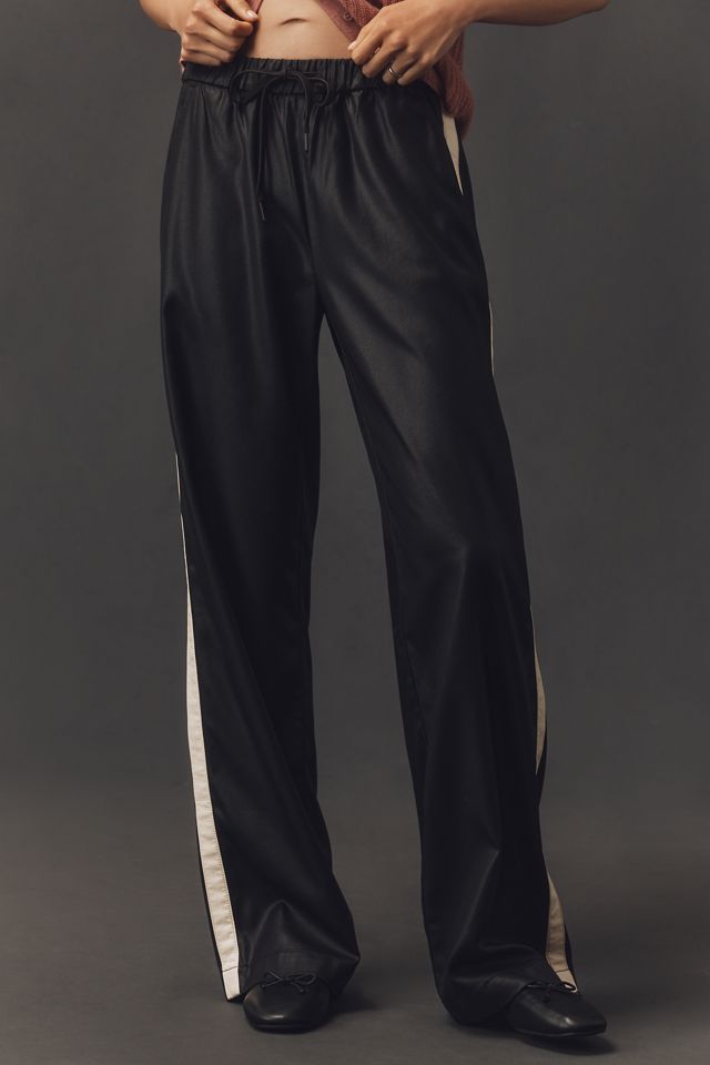 Sanctuary Coated-Twill Track Pants #2