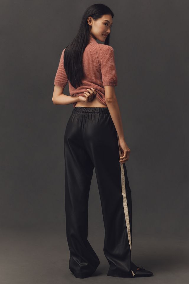 Sanctuary Coated-Twill Track Pants #3