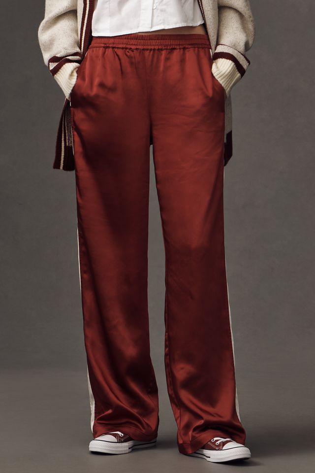 Sanctuary Satin Track Pants #1