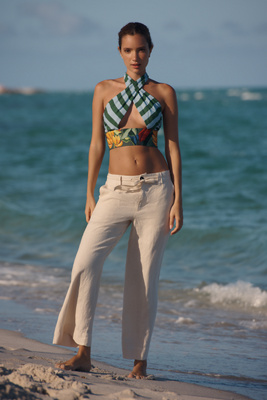 Sactuary Lily Linen Wide-Leg Pants | Anthropologie