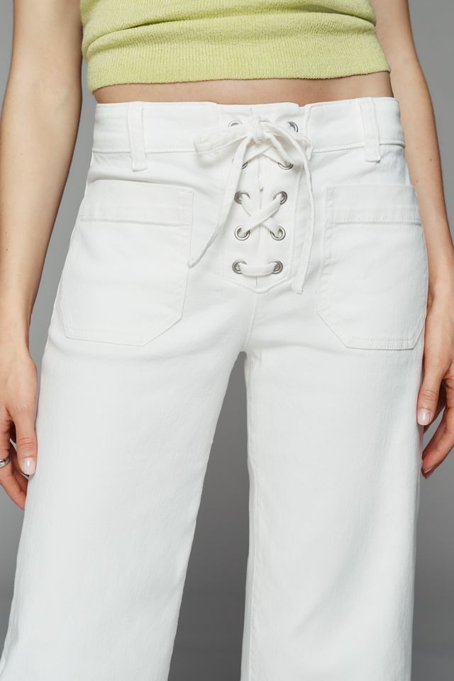 Sanctuary Lace-Up Marine Pants | Anthropologie