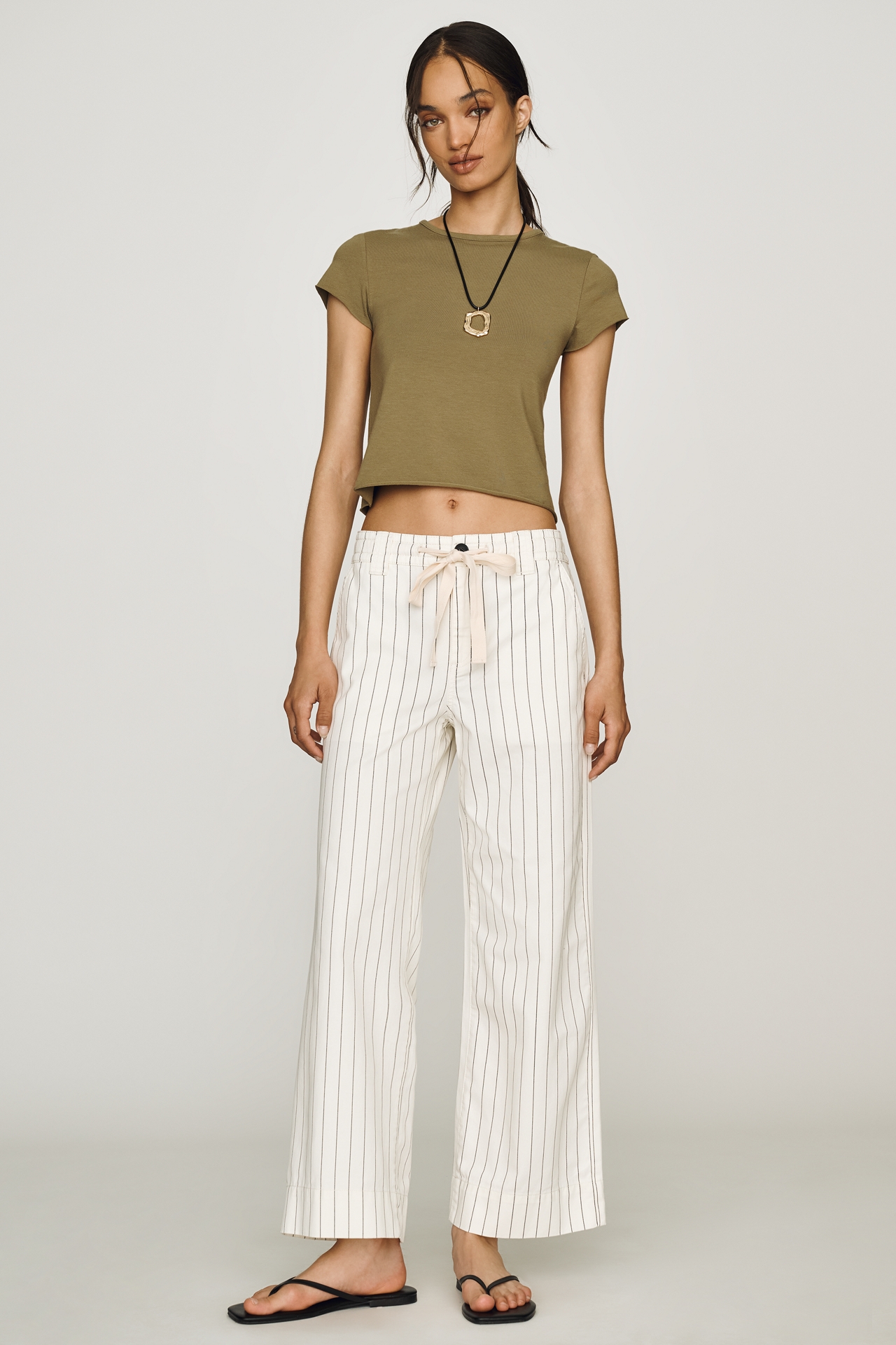 Sanctuary Lily Cotton Cropped Pants