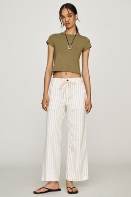 Sanctuary Lily 100% Cotton Cropped Pants