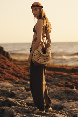 Sanctuary Mel Linen Micro Balloon Pants In Multi