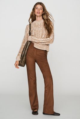 Sanctuary Sashay Faux Suede Leggings