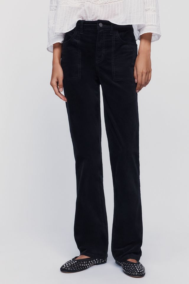 Sanctuary Play Date Velvet High Rise Bootcut Pants #1