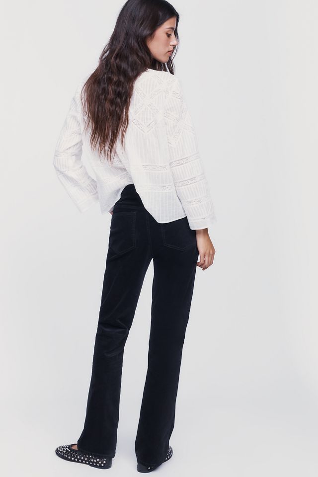 Sanctuary Play Date Velvet High Rise Bootcut Pants #2