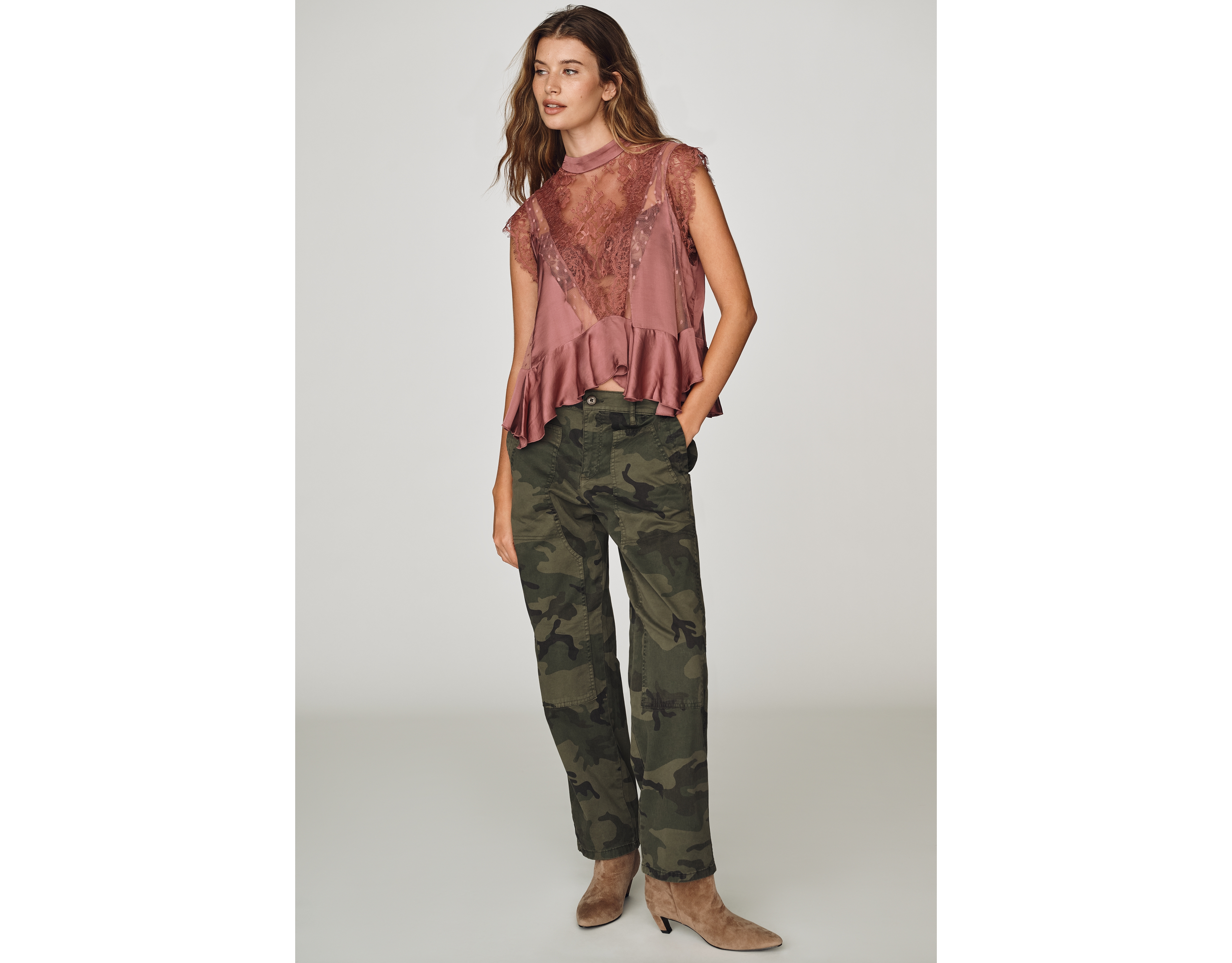 Sanctuary Riot Utility Mid-Rise Pants