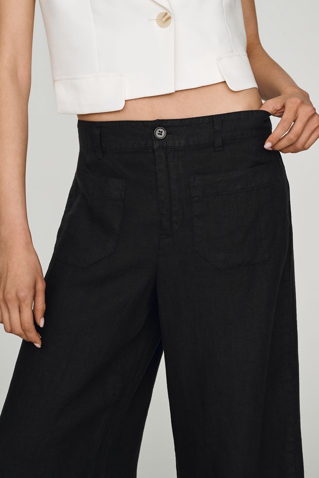 Sanctuary Linen Marine Wide-Leg Pants #1