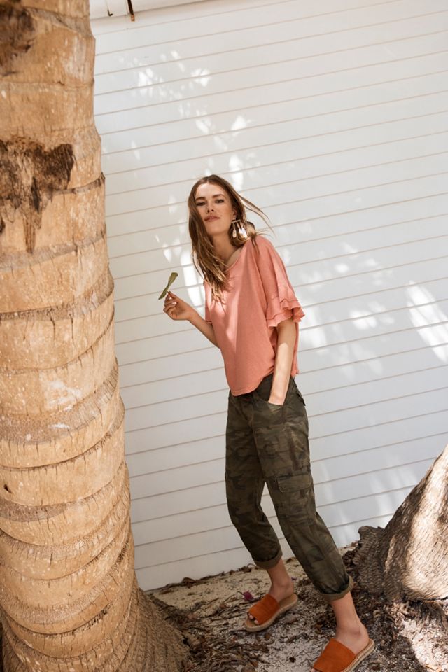 Tied Camo Crops #5