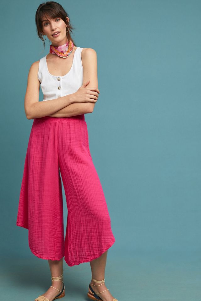 Michael stars cropped on sale wide leg pant