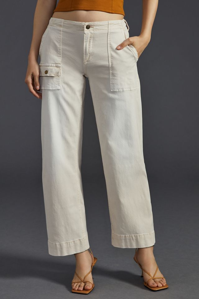 Pilcro Low-Rise Relaxed Trousers #1