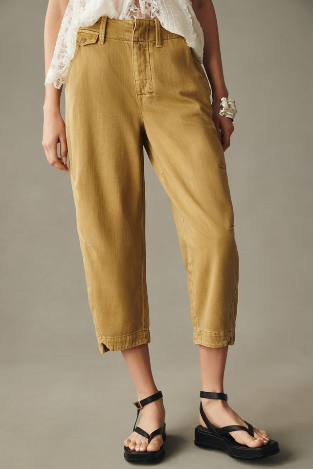 Pilcro Tapered Crop Chino Pants #1