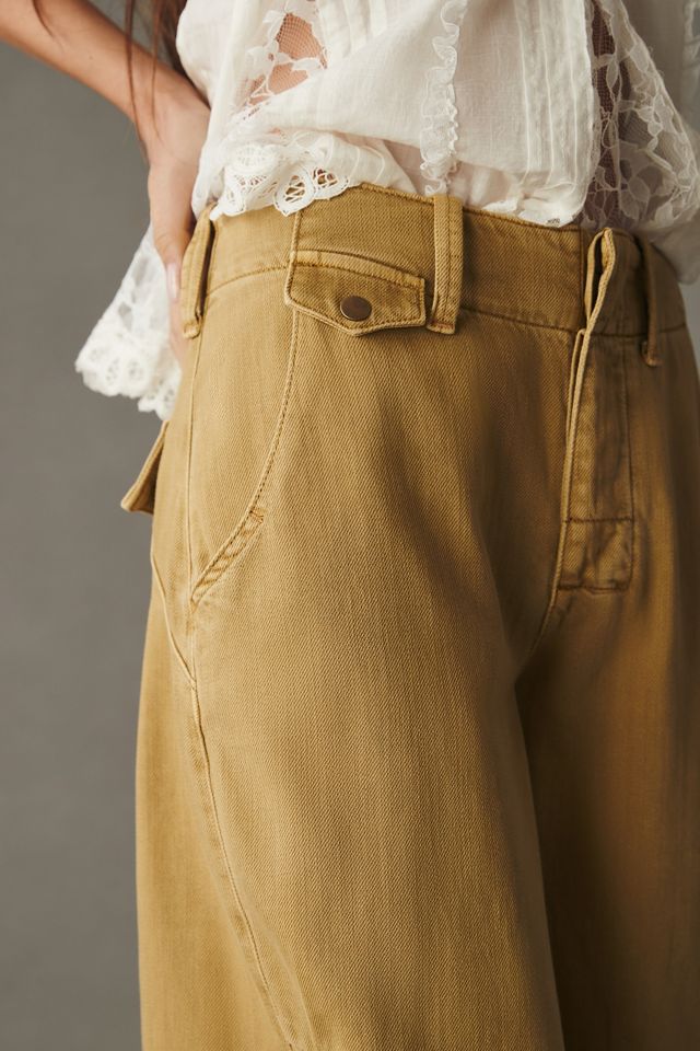 Pilcro Tapered Crop Chino Pants #2