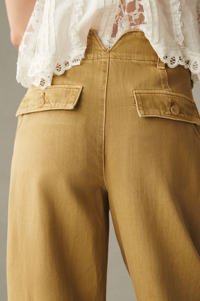 Pilcro Tapered Crop Chino Pants #4