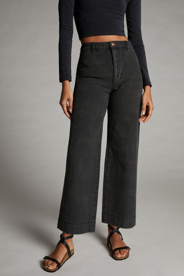 Pilcro James Cropped Wide-Leg Pants #1