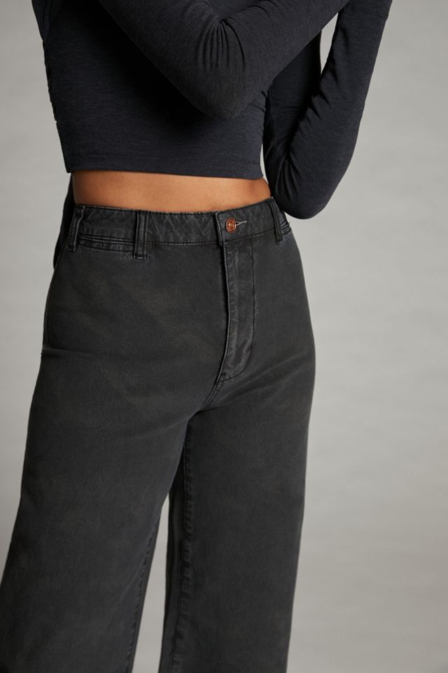 Pilcro James Cropped Wide-Leg Pants #2