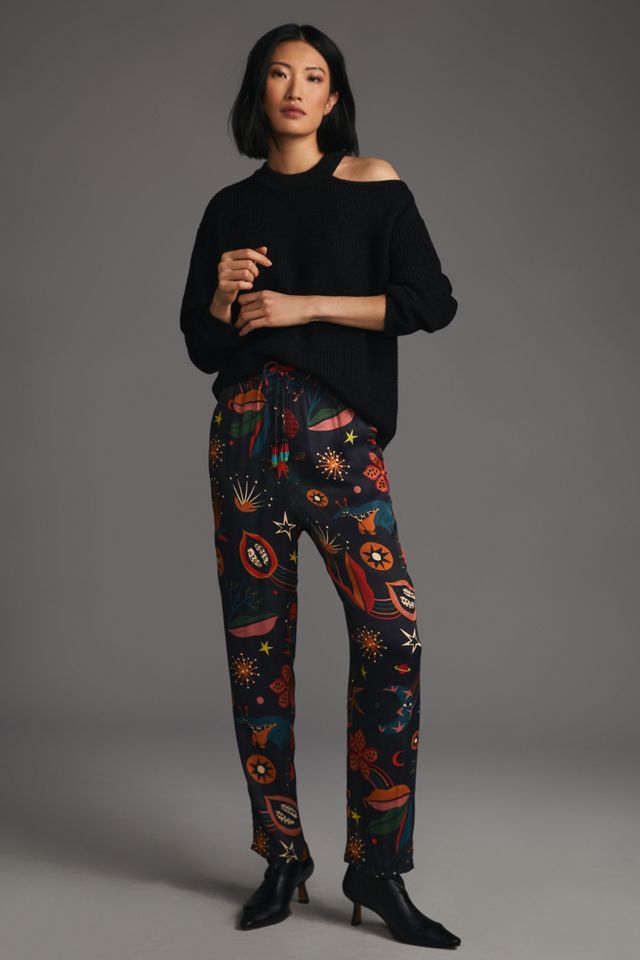 Farm Rio Cerrado Sky Pants | Anthropologie