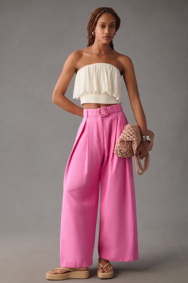 Farm Rio Pink Carrot Pants