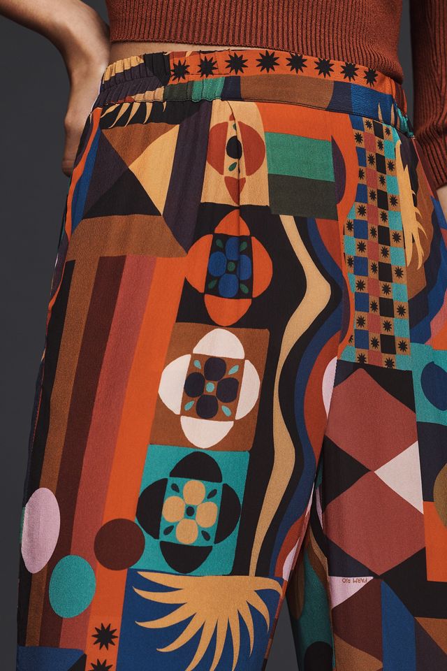 Farm Rio Tropical Multicolor Pants #2