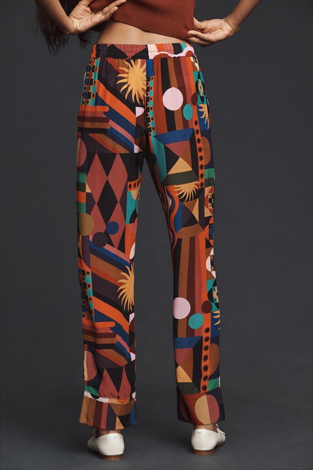 Farm Rio Tropical Multicolor Pants #3