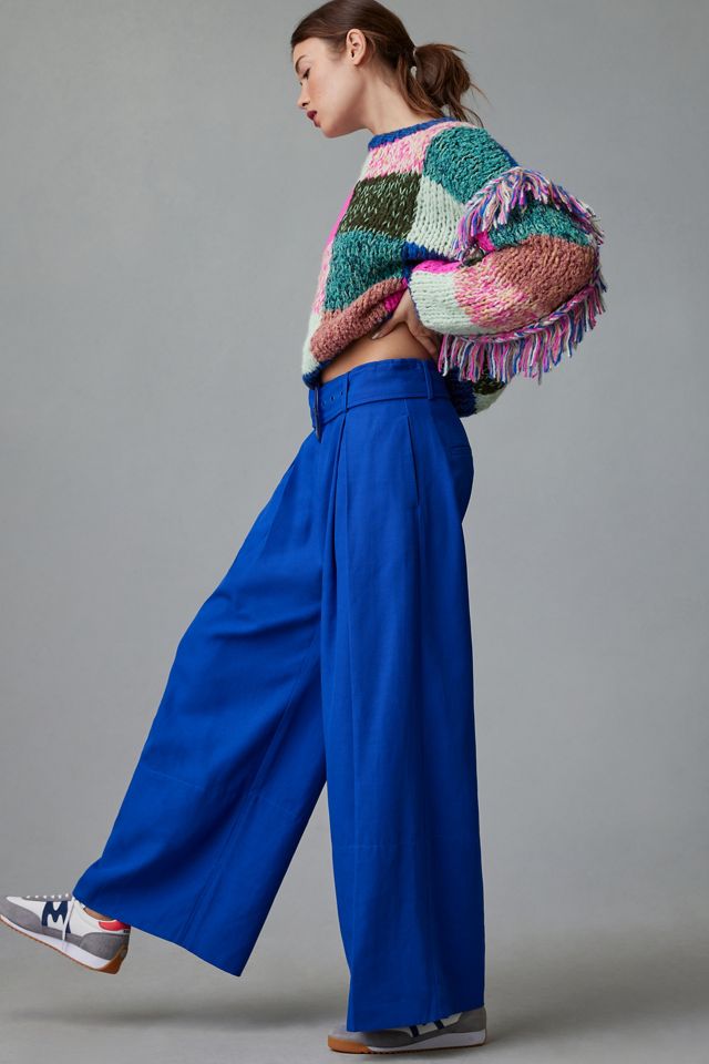 Farm Rio Tailored Wide-Leg Pants #3