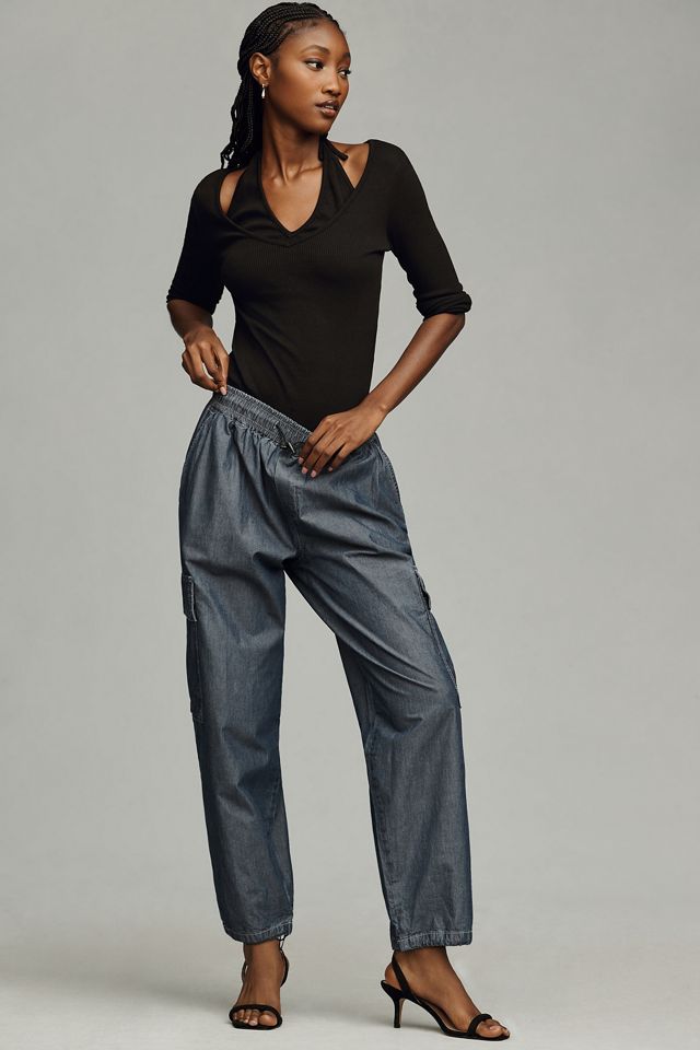 Pilcro Denim Bungee Parachute Pants #2