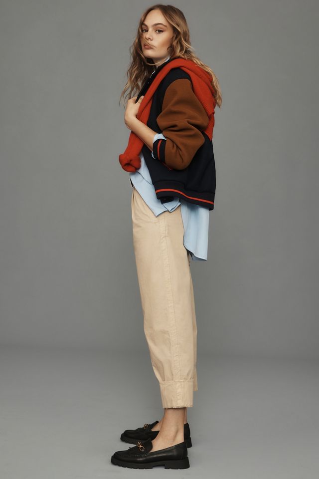 By Anthropologie High-Cuff Chino Pants #1