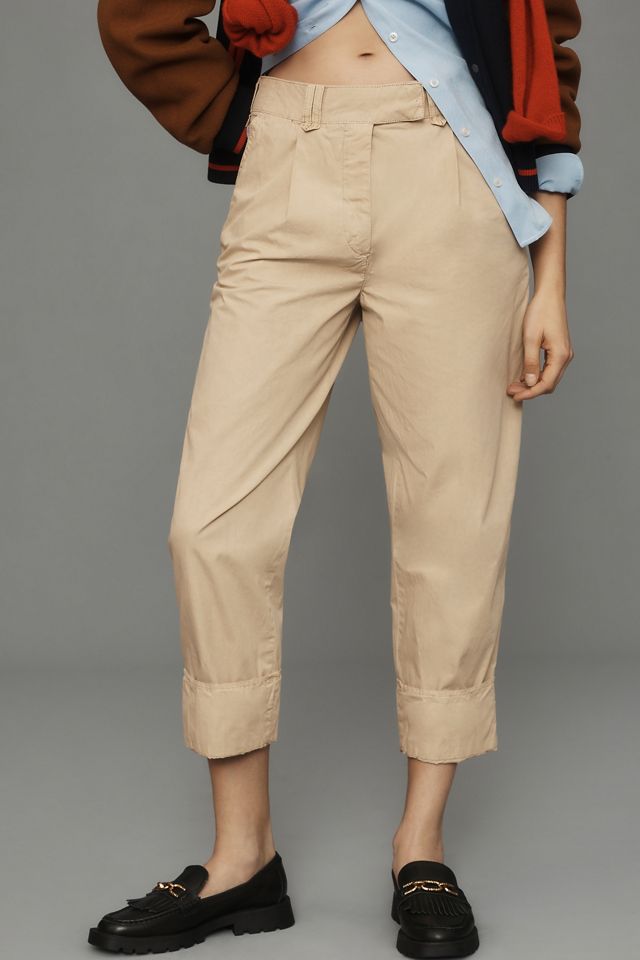 By Anthropologie High-Cuff Chino Pants #3