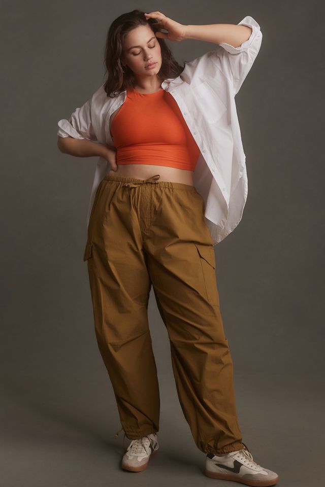 Pilcro Pull-On Parachute Pants #3