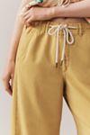 The Adi Mid-Rise Frayed Relaxed Flare Pants by Pilcro: Pull-On Edition
