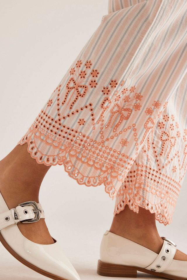 Pantalones Damson Madder Leah a Rayas con Lazo #2