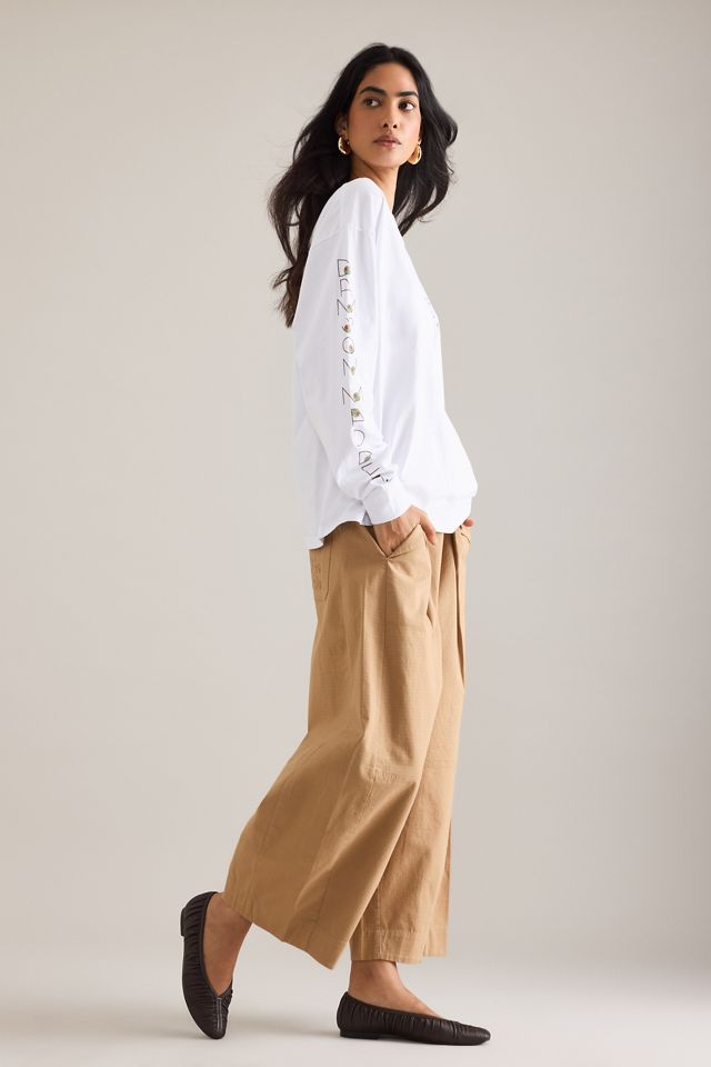 Pantaloni a Gamba Larga Damson Madder #1