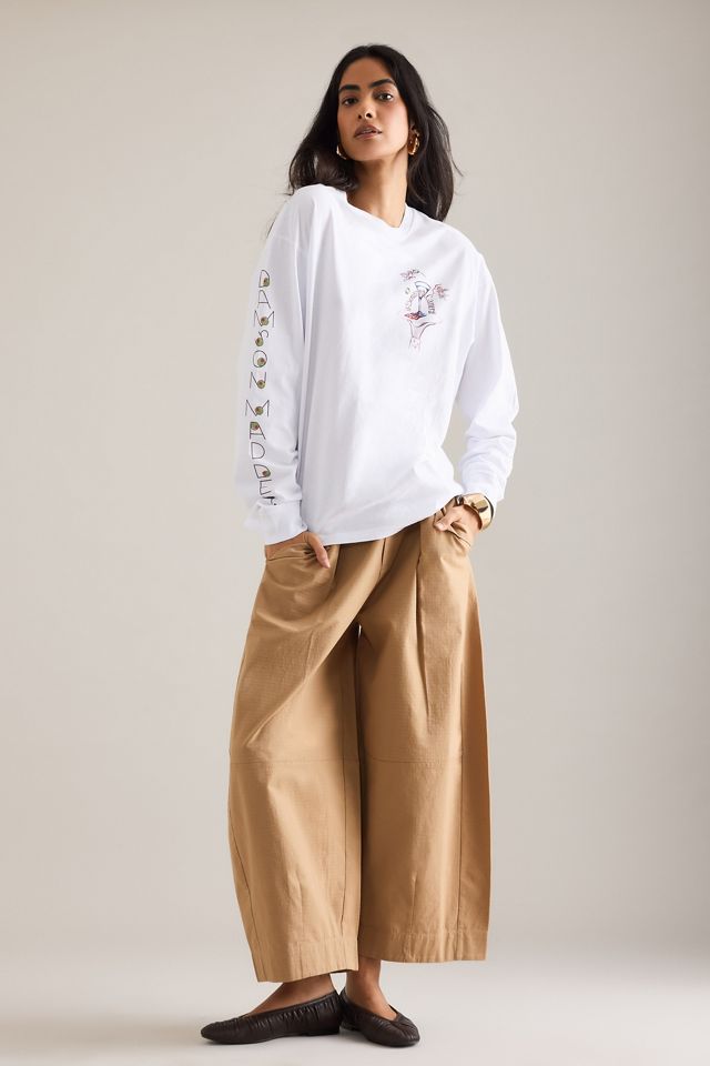 Pantaloni a Gamba Larga Damson Madder #2