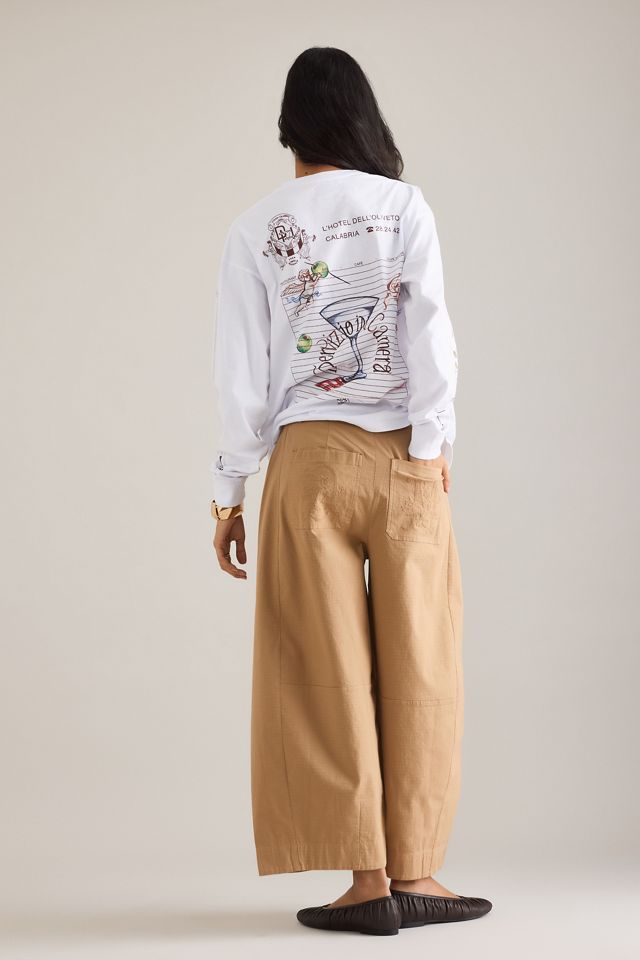 Pantaloni a Gamba Larga Damson Madder #4