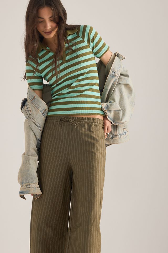 Damson Madder Felix Twill Barrel Trousers #4