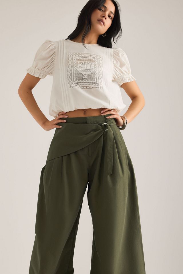 Damson Madder Fabia Sarong-Weite-Bein-Hose #3