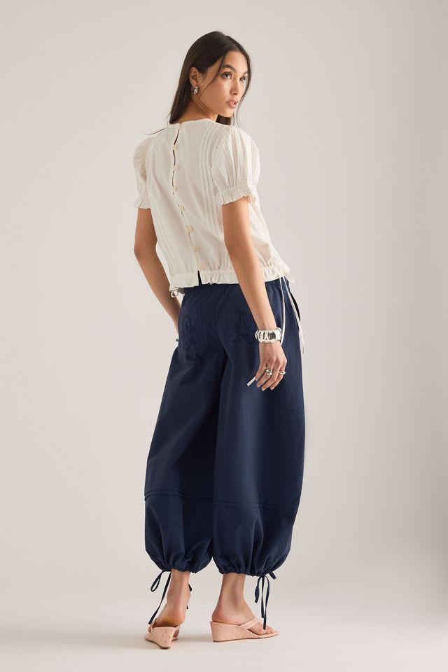 Pantaloni Bloomer Frida Damson Madder #1