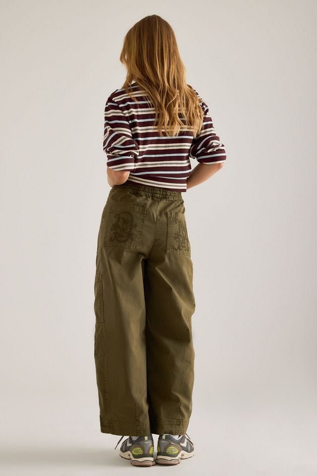 Damson Madder Felix Twill Barrel Cargohose #5
