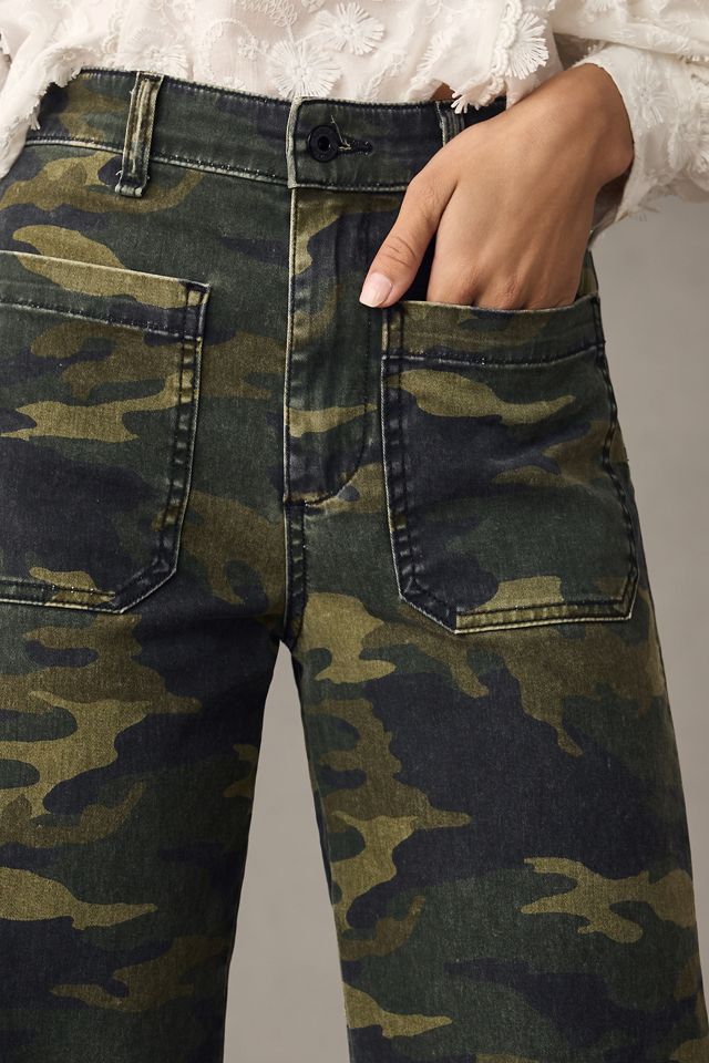 GIRLS SHINY CAMO FLARE PANTS – Bull Creek Exchange