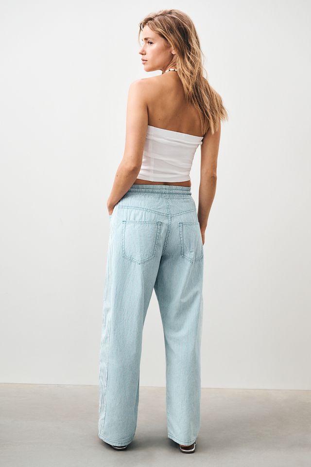 ARCHI アーキ / 8oz NEPDENIM HOOK PANTS ASKK NY Cancun Cotton Stripe Pants | Anthropologie