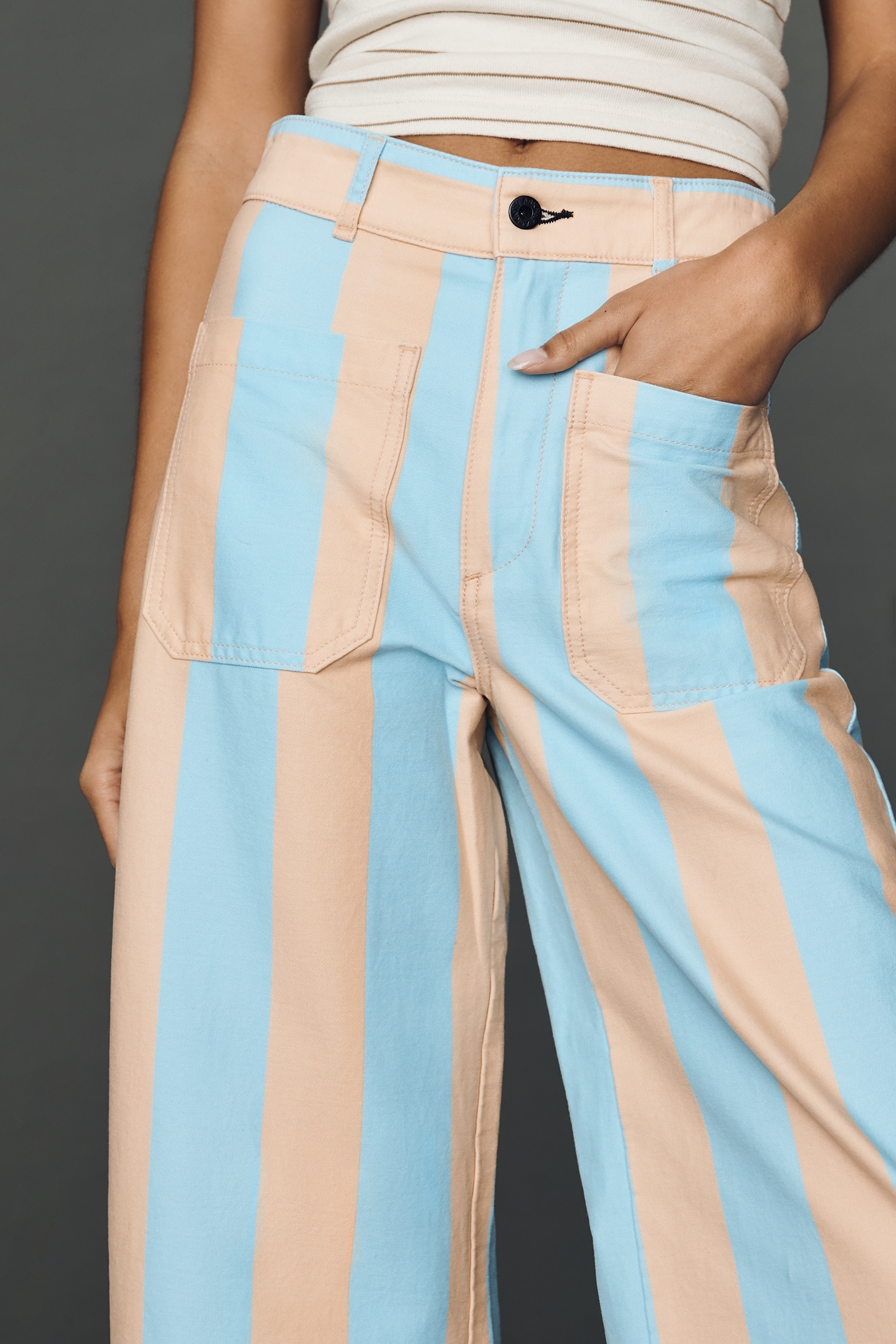 ASKK NY High-Rise Wide-Leg Pants