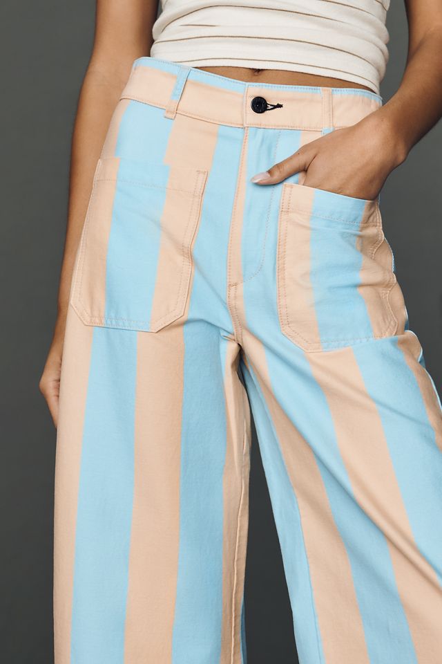 ASKK NY High-Rise Wide-Leg Pants | Anthropologie