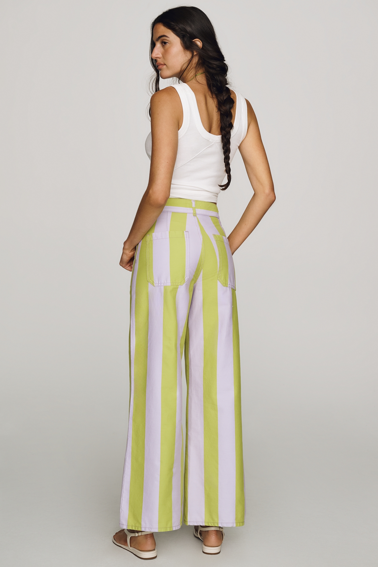 ASKK NY High-Rise Wide-Leg Pants